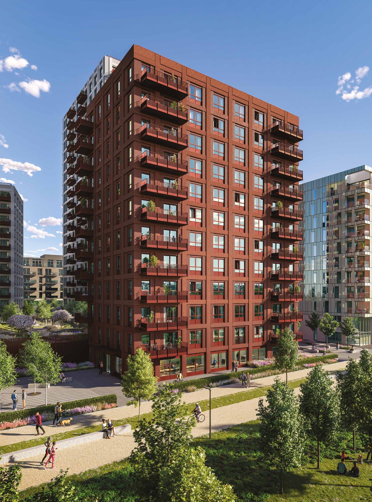 Greenwich Peninsula — Peninsula Gardens