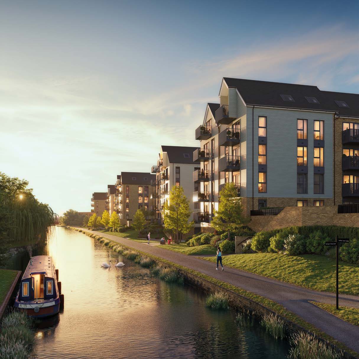 Hertford Locks — Townhouses